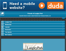 Tablet Screenshot of friendsoflangleypark.co.uk